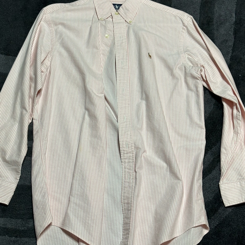 SOLD!!! Women’s Large Ralph Lauren Long Sleeve Button Down Dress Shirt